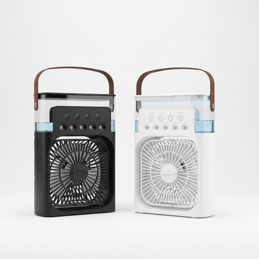 Ventilador de escritorio USB + humidificador